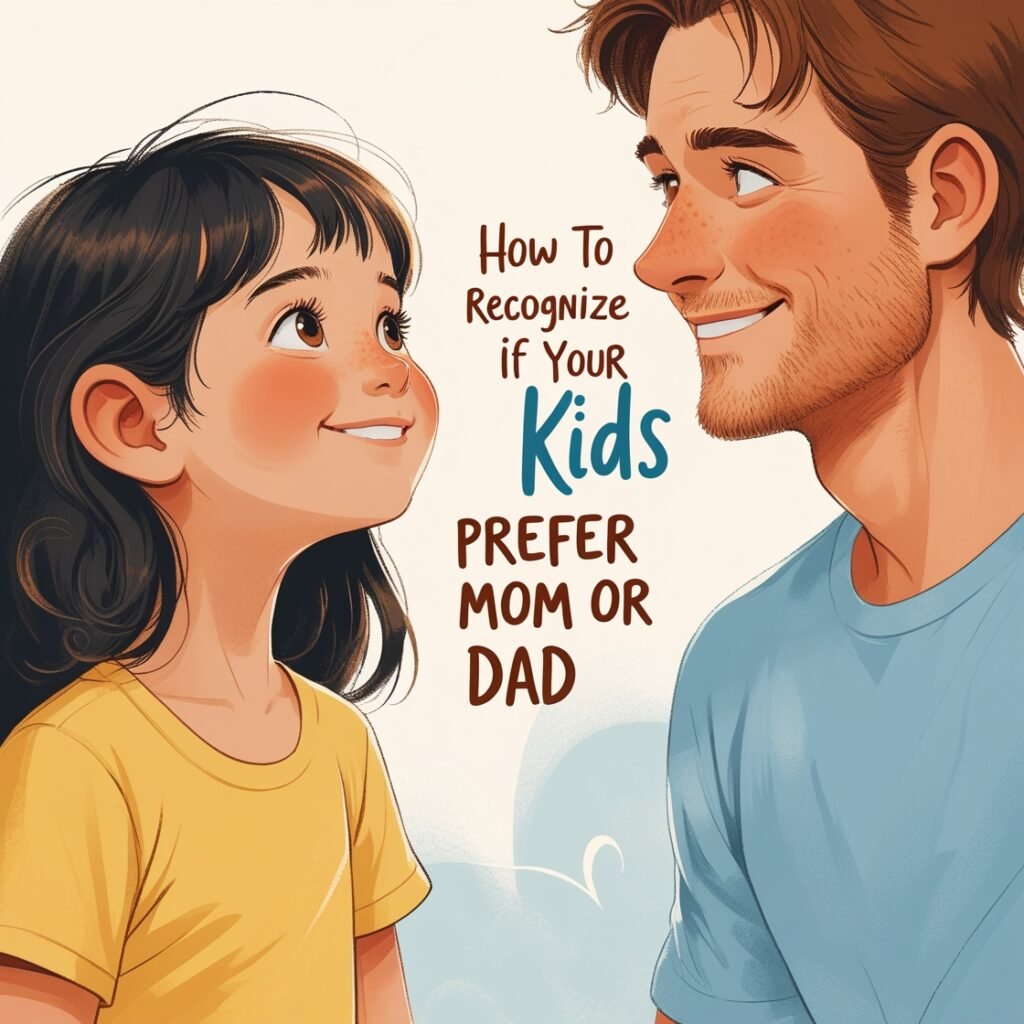 How to Recognize If Your Kids Prefer Mom or Dad How to Recognize If Your Kids Prefer Mom or Dad