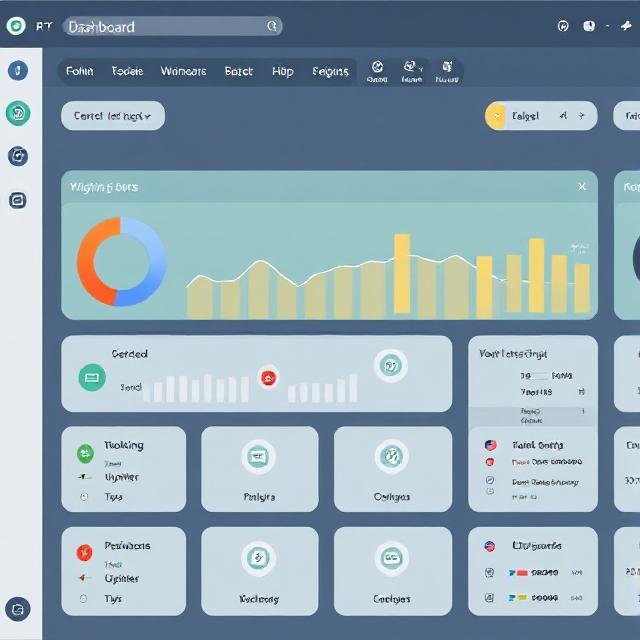 Screenshot of a popular software dashboard.