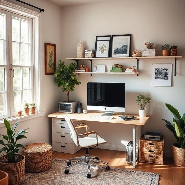 Home office setup for freelancers